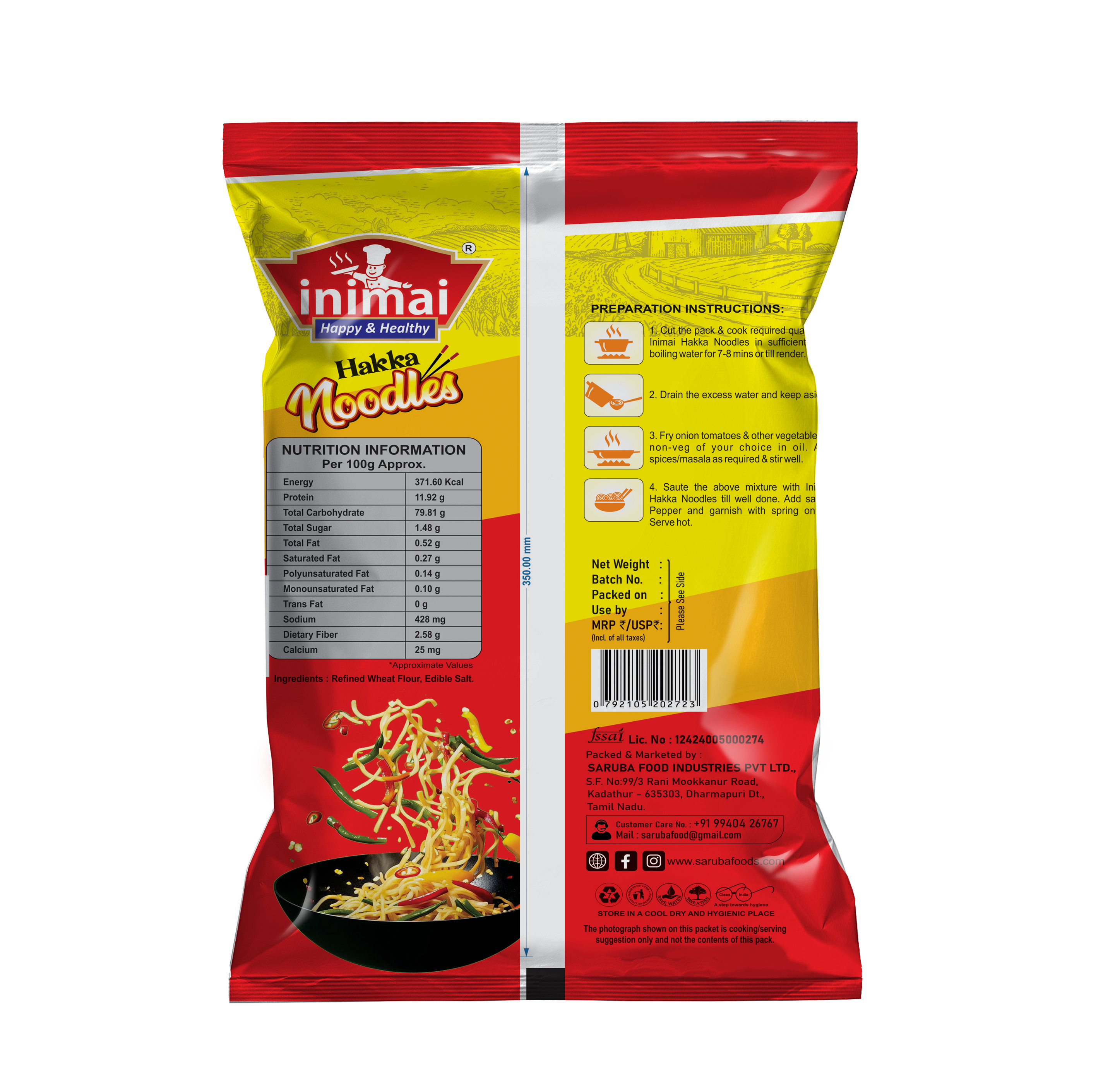 Inimai Hakka Noodles