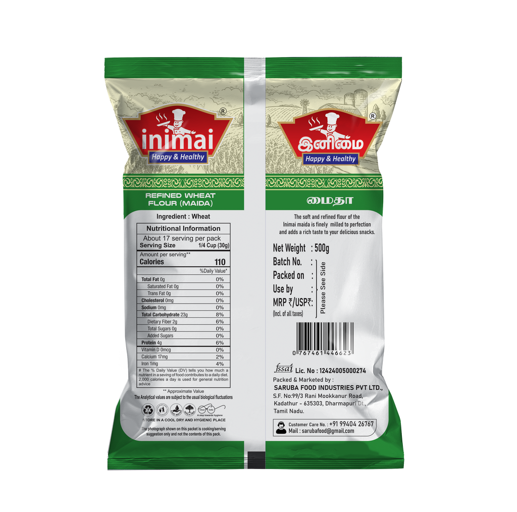 Inimai Refined Wheat Flour (Maida)