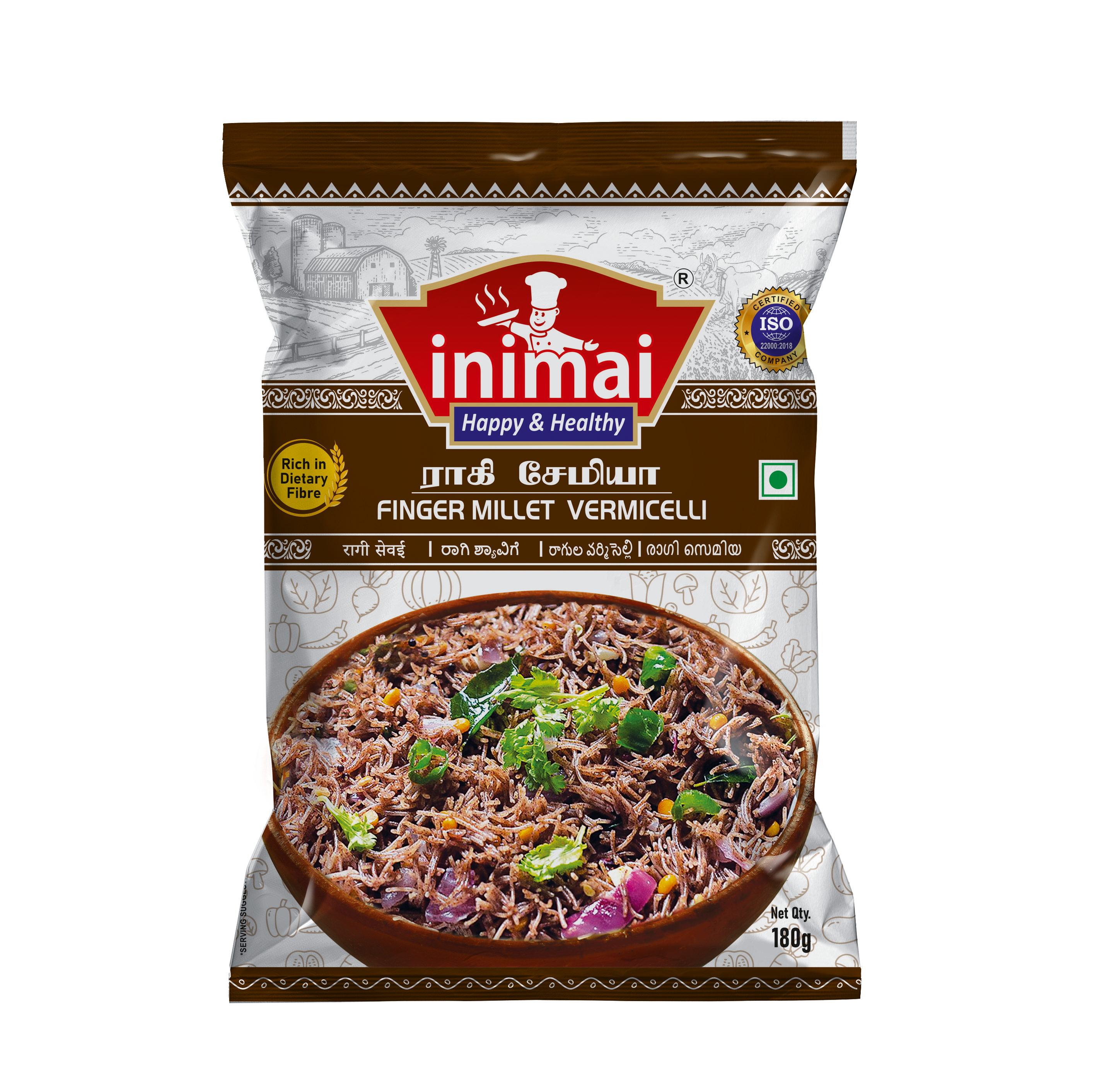 Inimai Ragi Semiya / Finger Millet Vermicelli