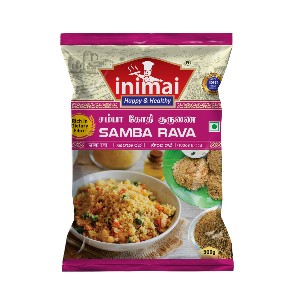 Inimai Samba Wheat Broken (Samba Rava)
