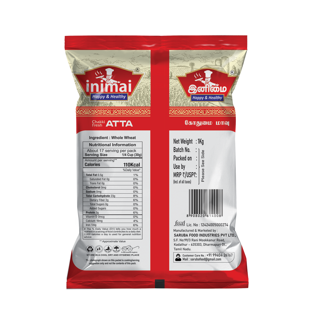 Inimai Chakki Fresh Atta